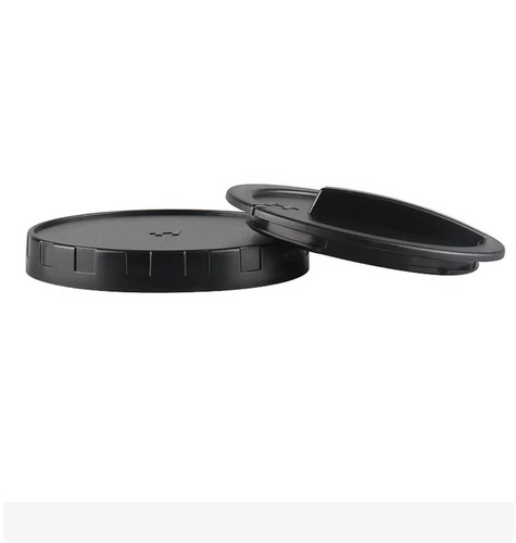 Rear lens cap body front - rear, cap+body
